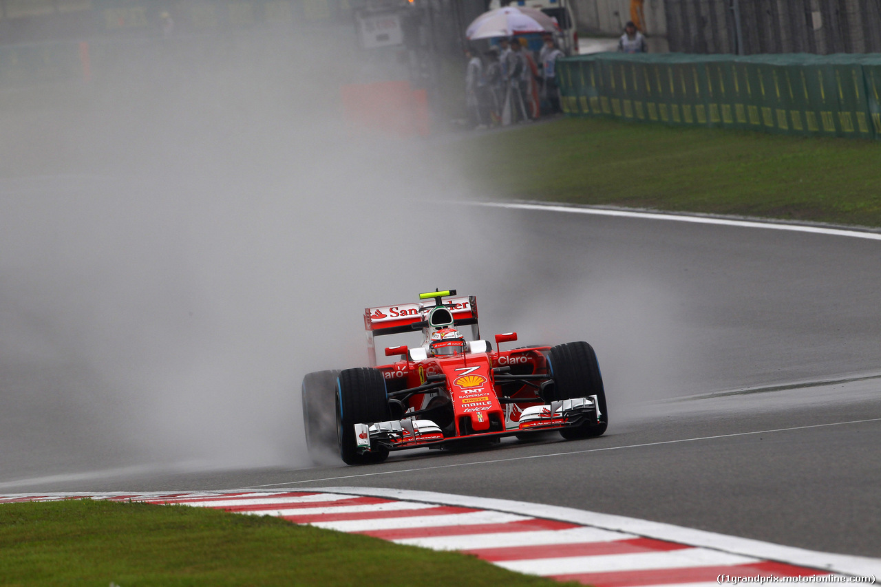 GP CINA, 16.04.2016 - Prove Libere 3, Kimi Raikkonen (FIN) Ferrari SF16-H