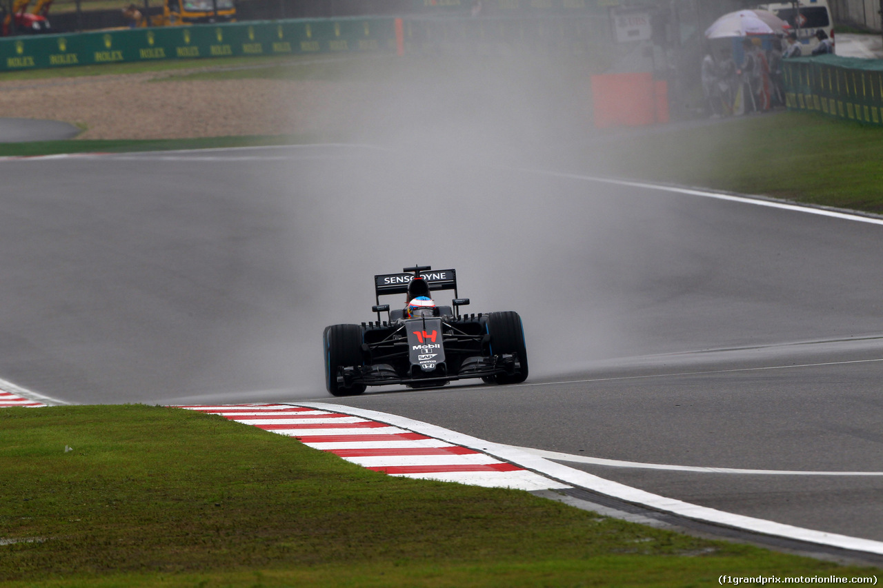 GP CINA, 16.04.2016 - Prove Libere 3, Fernando Alonso (ESP) McLaren Honda MP4-31