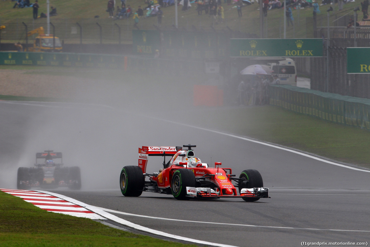 GP CINA, 16.04.2016 - Prove Libere 3, Sebastian Vettel (GER) Ferrari SF16-H