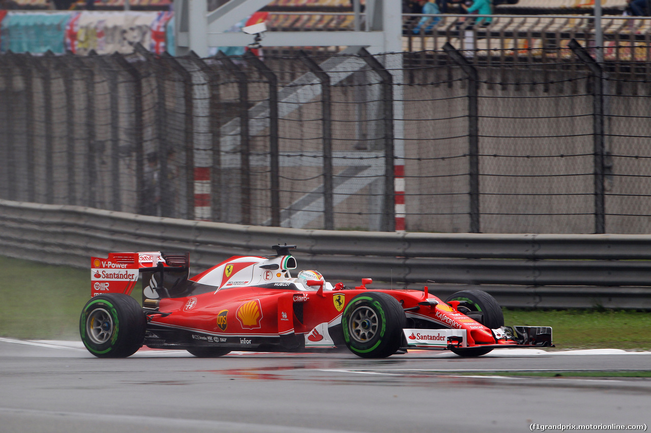 GP CINA, 16.04.2016 - Prove Libere 3, Sebastian Vettel (GER) Ferrari SF16-H