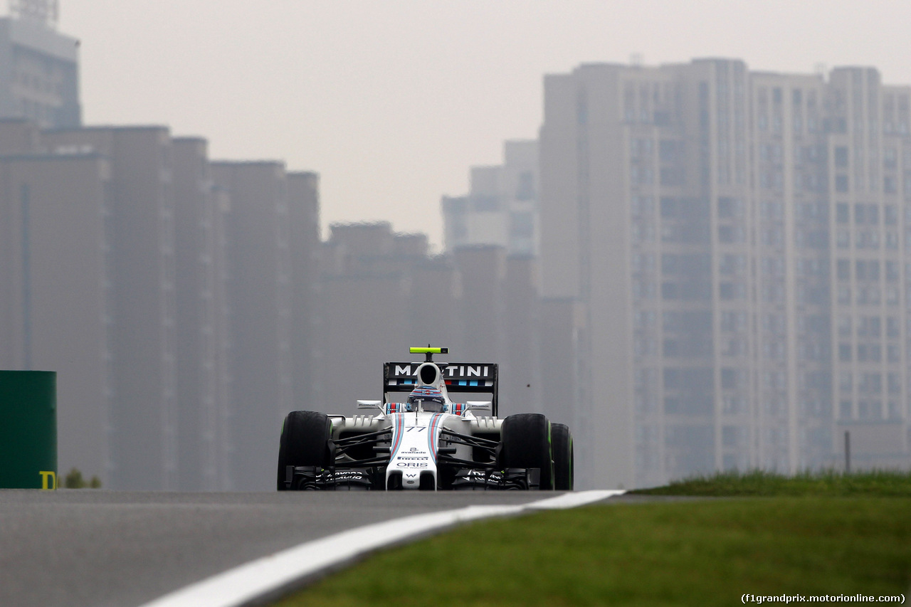 GP CINA, 16.04.2016 - Prove Libere 3, Valtteri Bottas (FIN) Williams FW38