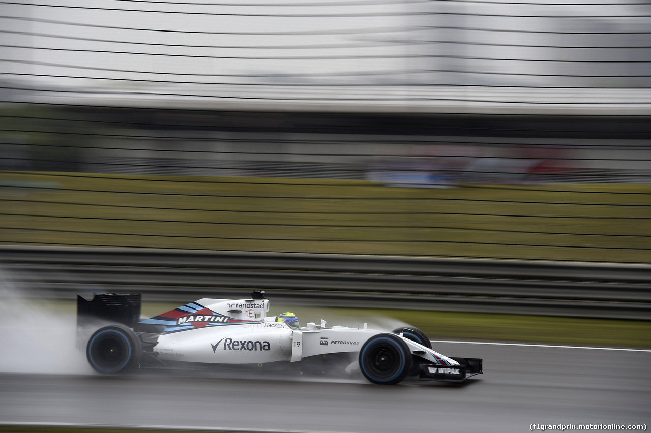 GP CINA, 16.04.2016 - Prove Libere 3, Felipe Massa (BRA) Williams FW38