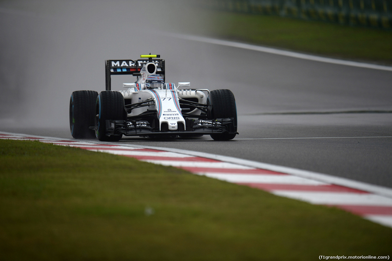 GP CINA, 16.04.2016 - Prove Libere 3, Valtteri Bottas (FIN) Williams FW38