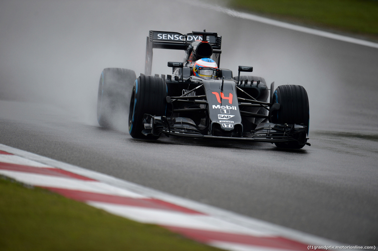 GP CINA, 16.04.2016 - Prove Libere 3, Fernando Alonso (ESP) McLaren Honda MP4-31