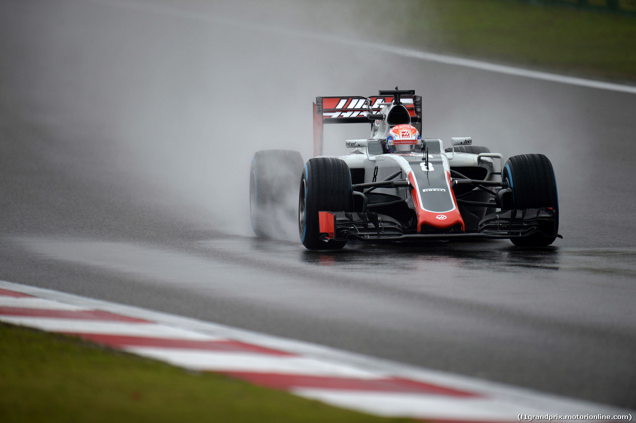 GP CINA, 16.04.2016 - Prove Libere 3, Romain Grosjean (FRA) Haas F1 Team VF-16