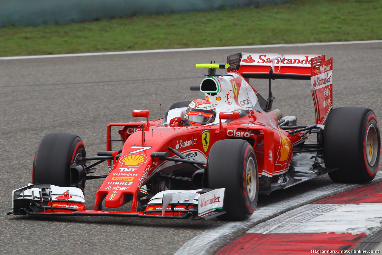 GP CINA, 16.04.2016 - Qualifiche, Kimi Raikkonen (FIN) Ferrari SF16-H