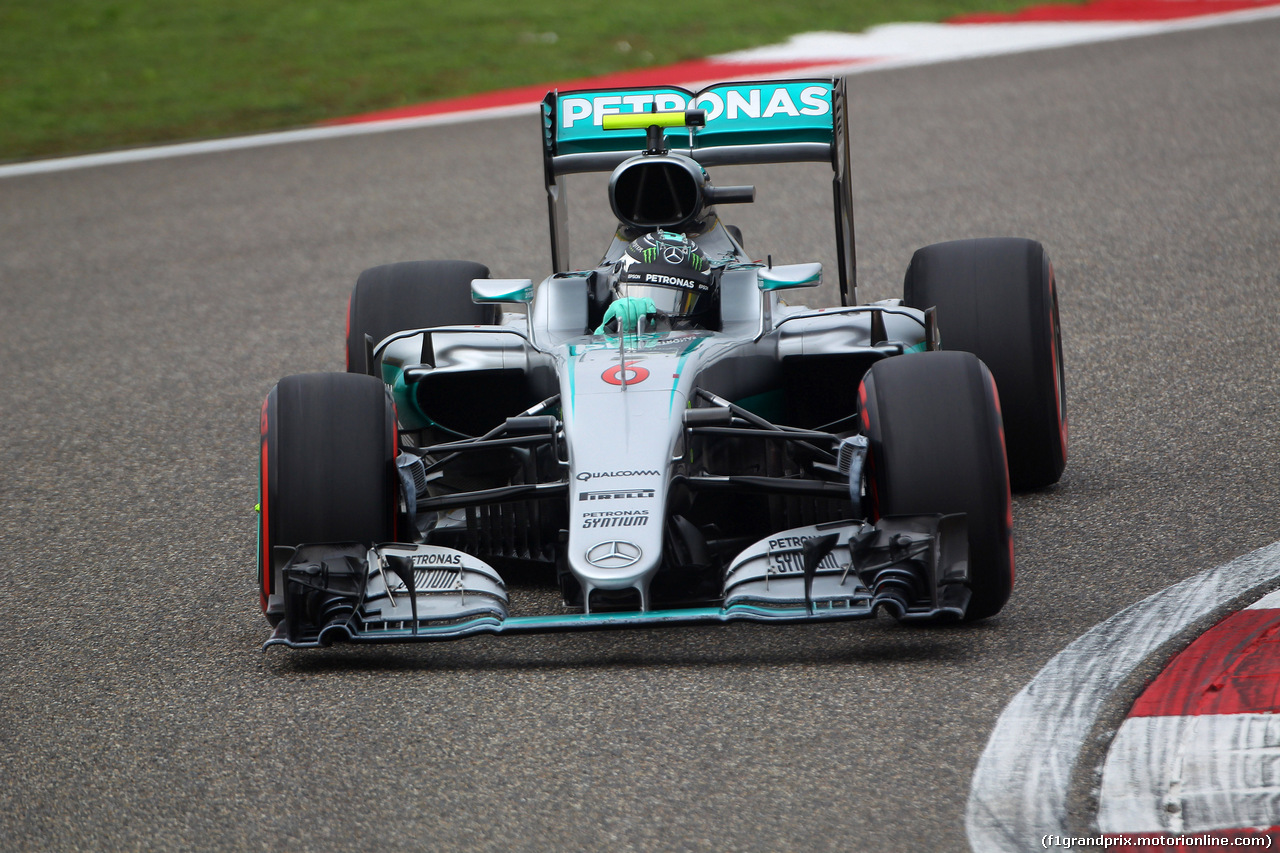 GP CINA, 16.04.2016 - Qualifiche, Nico Rosberg (GER) Mercedes AMG F1 W07 Hybrid