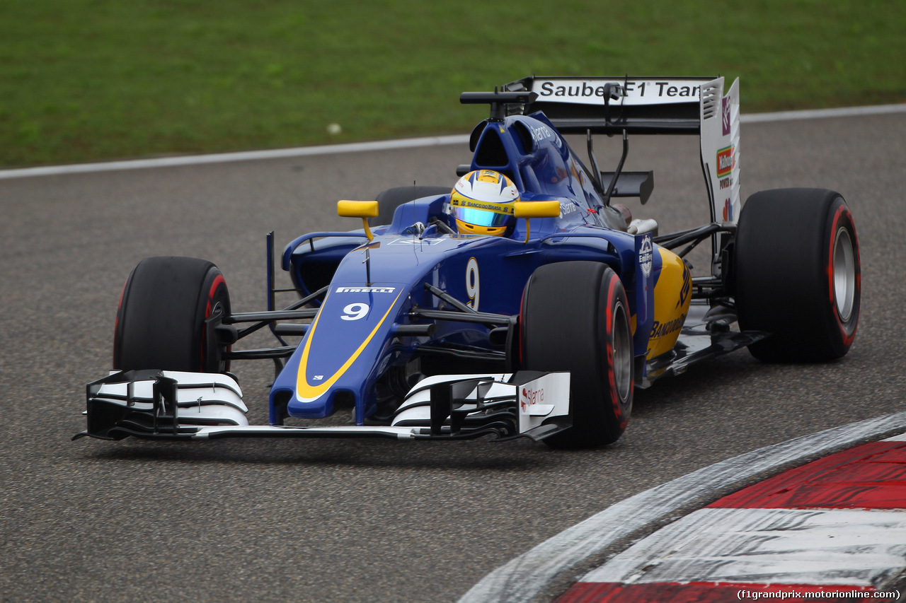 GP CINA, 16.04.2016 - Qualifiche, Marcus Ericsson (SUE) Sauber C34