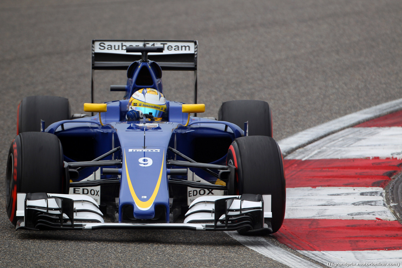 GP CINA, 16.04.2016 - Qualifiche, Marcus Ericsson (SUE) Sauber C34