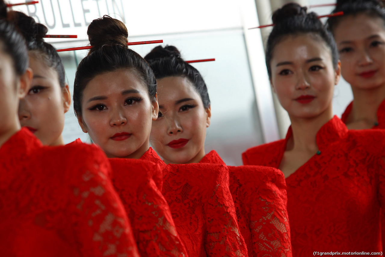 GP CINA, 16.04.2016 - Qualifiche, griglia Ragazzas