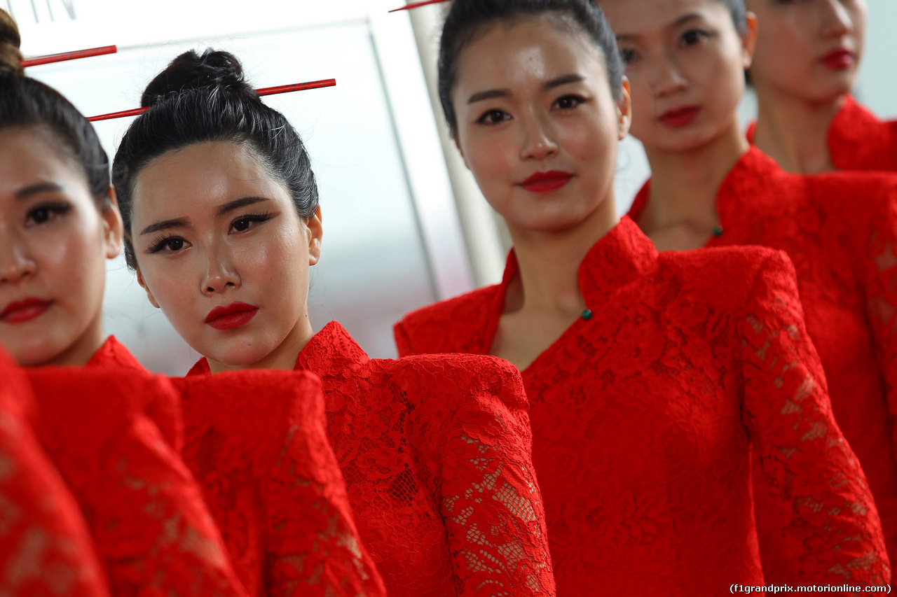GP CINA, 16.04.2016 - Qualifiche, griglia Ragazzas