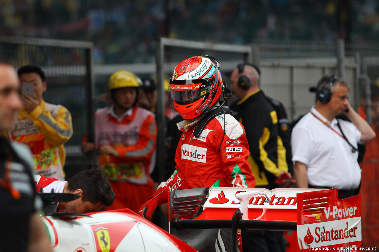 GP CINA, 16.04.2016 - Qualifiche, terzo Kimi Raikkonen (FIN) Ferrari SF16-H