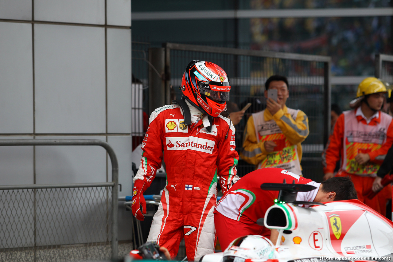 GP CINA, 16.04.2016 - Qualifiche, terzo Kimi Raikkonen (FIN) Ferrari SF16-H