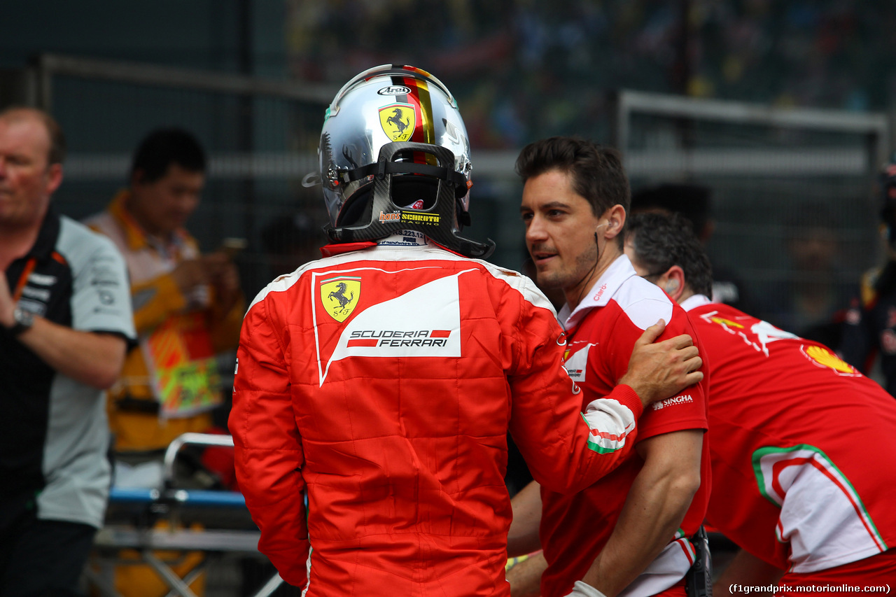 GP CINA, 16.04.2016 - Qualifiche, Sebastian Vettel (GER) Ferrari SF16-H
