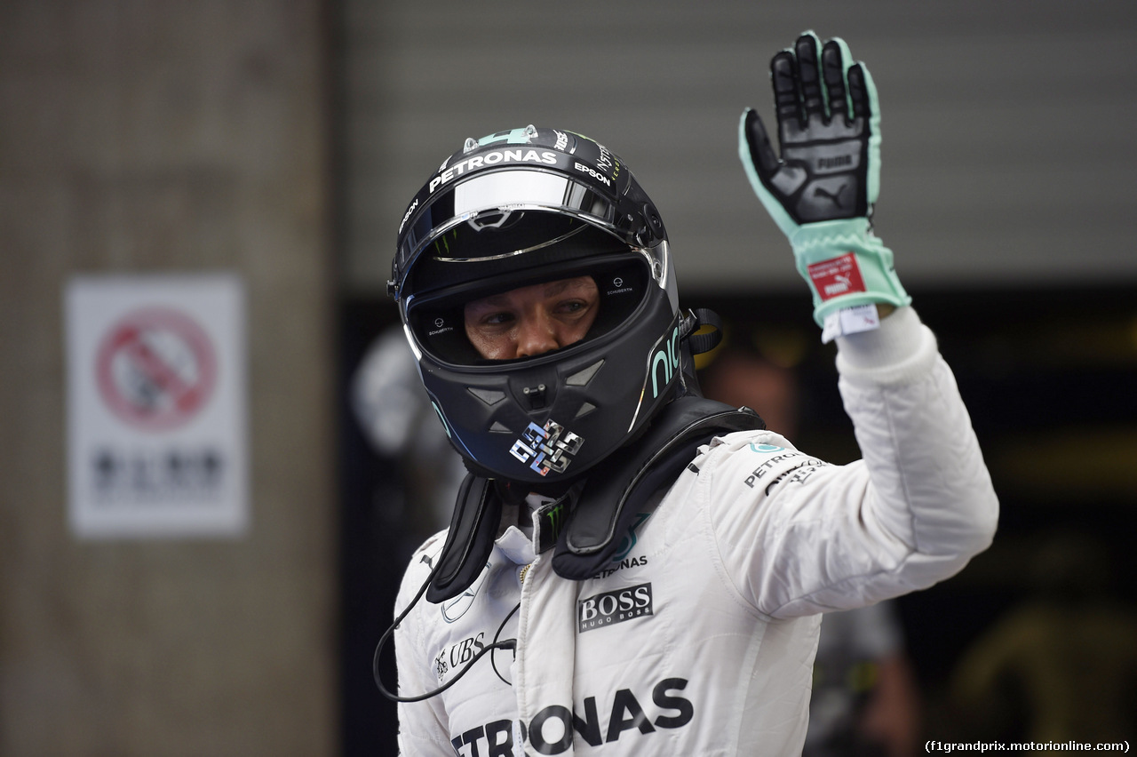GP CINA, 16.04.2016 - Qualifiche, Nico Hulkenberg (GER) Sahara Force India F1 VJM09 pole position