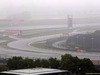 GP CINA, 16.04.2016 - Torrential rain storm in the circuit.