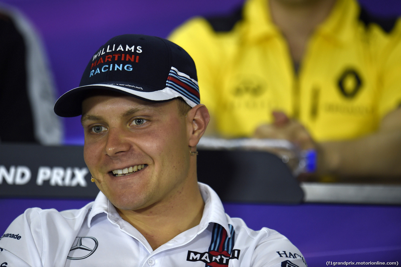 GP CINA, 14.04.2016 - Valtteri Bottas (FIN) Williams FW38
