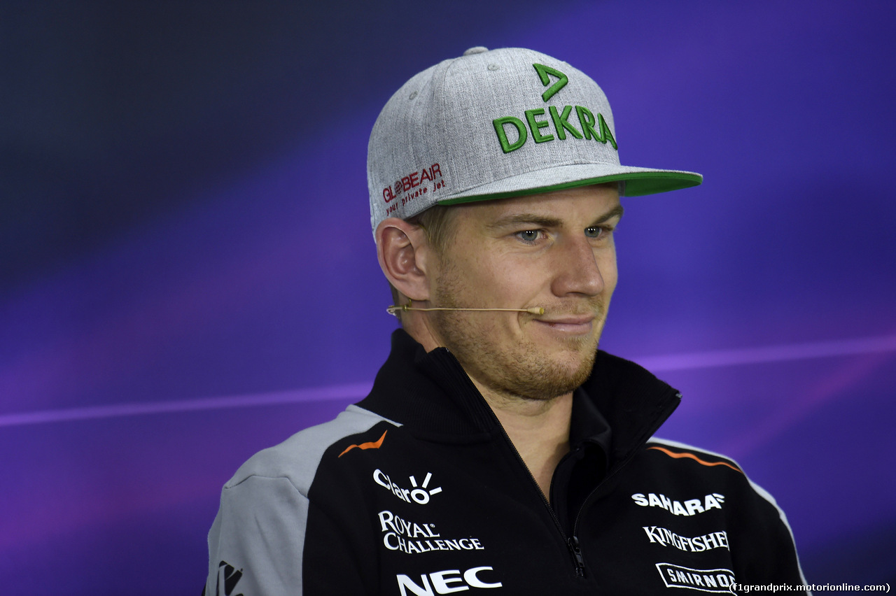 GP CINA, 14.04.2016 - Nico Hulkenberg (GER) Sahara Force India F1 VJM09