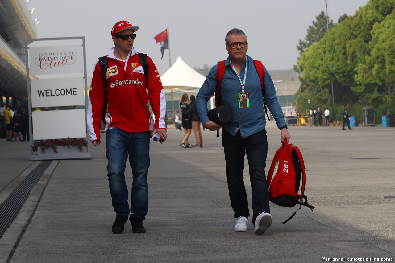 GP CINA, 15.04.2016 - Kimi Raikkonen (FIN) Ferrari SF16-H
