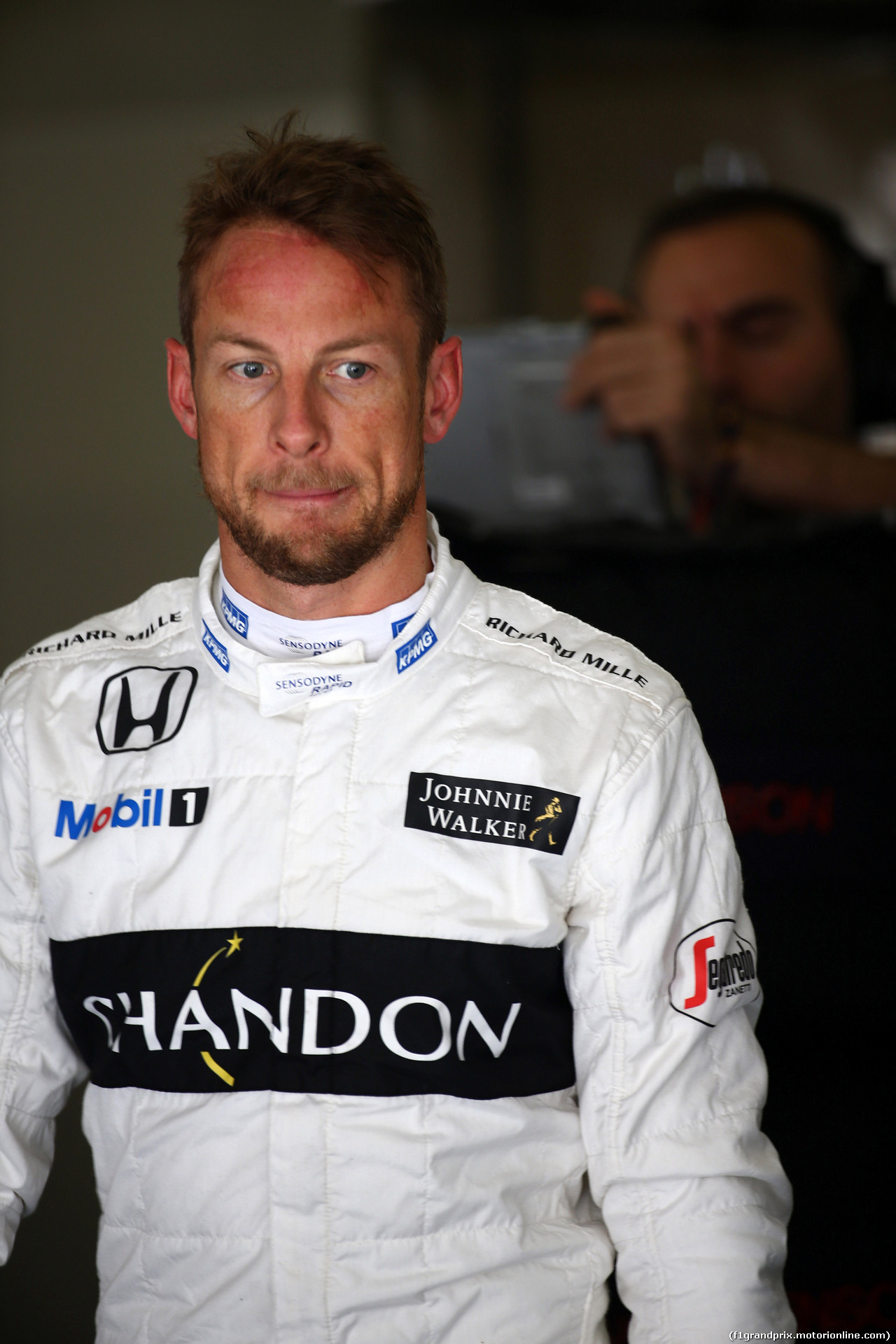 GP CINA, 15.04.2016 - Prove Libere 1, Jenson Button (GBR)  McLaren Honda MP4-31