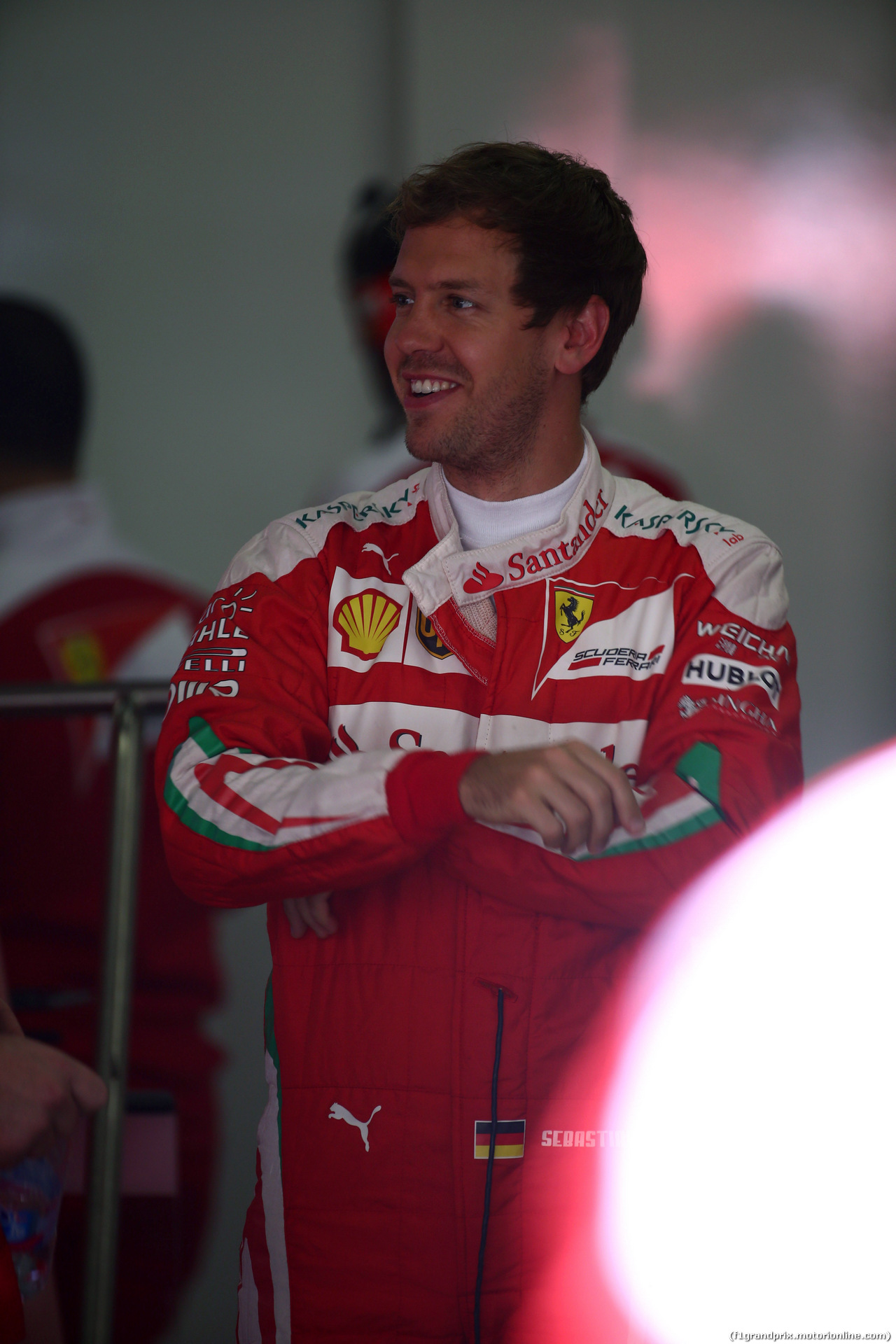 GP CINA, 15.04.2016 - Prove Libere 1, Sebastian Vettel (GER) Ferrari SF16-H