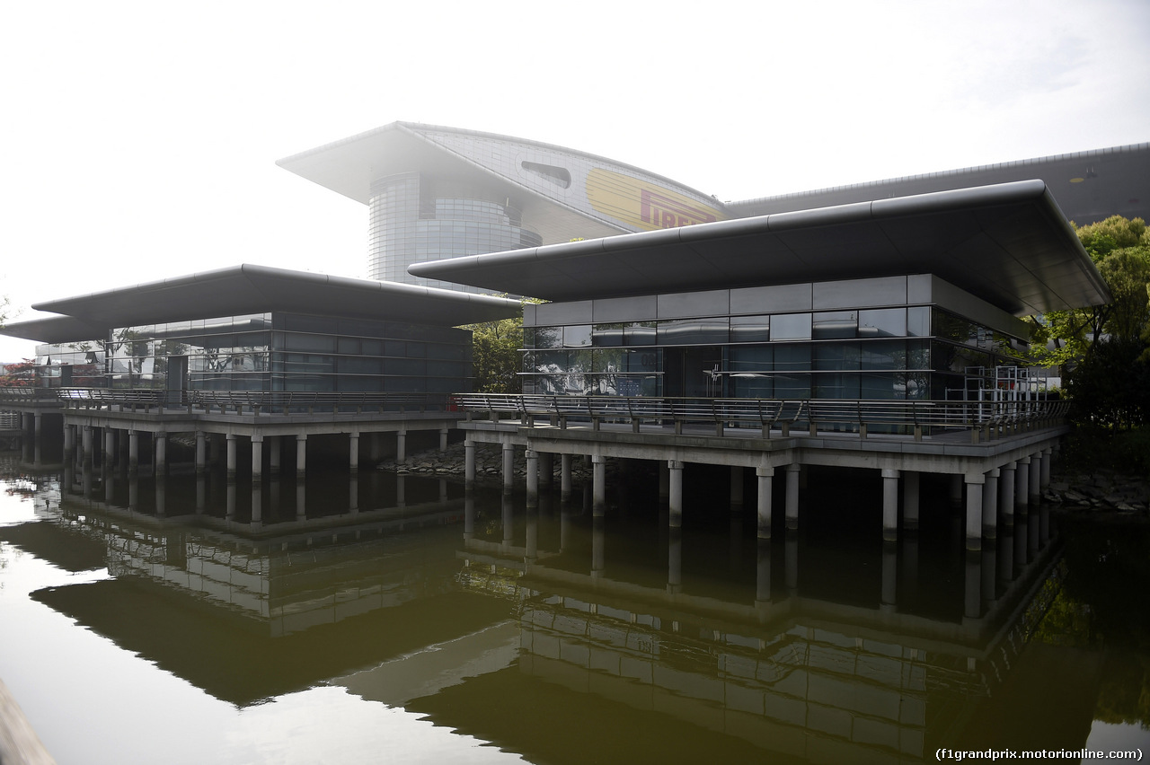 GP CINA, 15.04.2016 - Prove Libere 1, Paddock