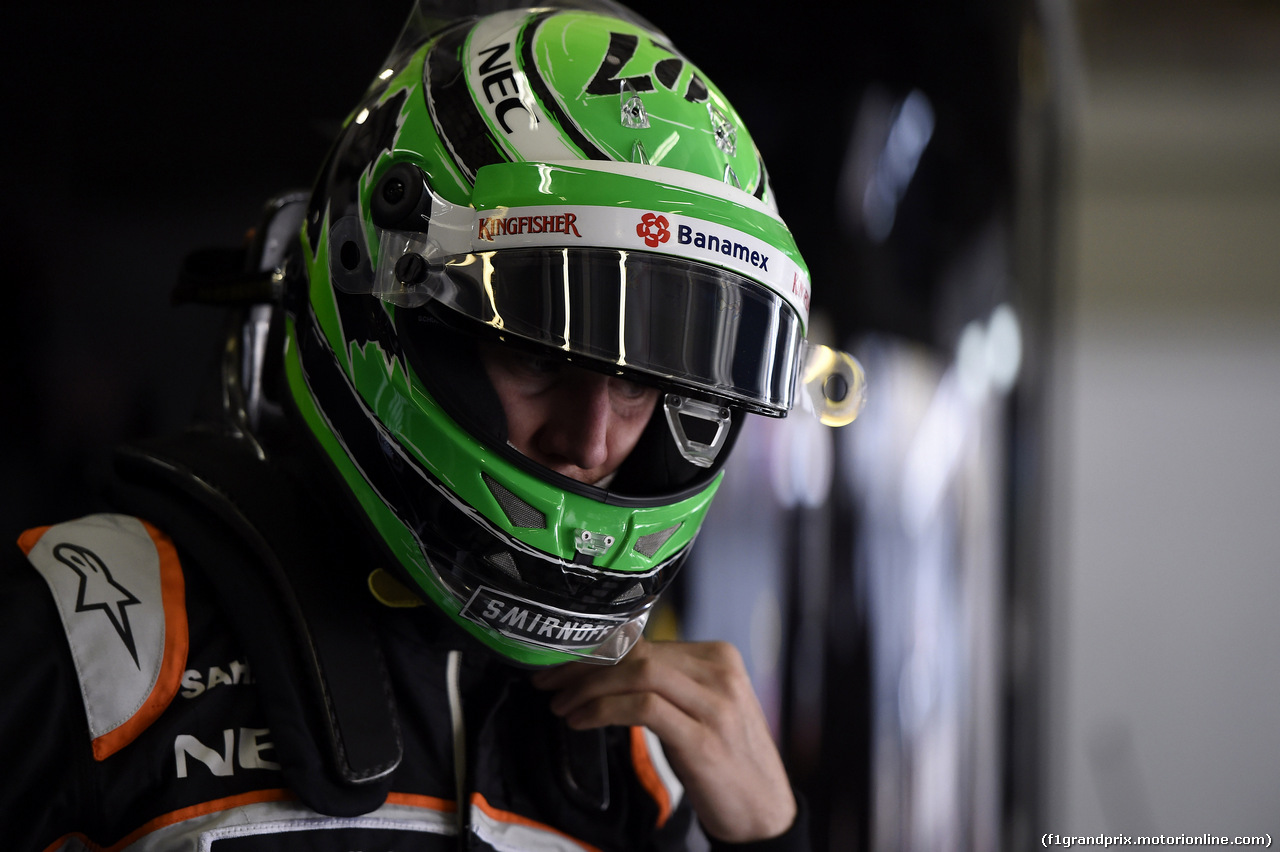 GP CINA, 15.04.2016 - Prove Libere 1, Nico Hulkenberg (GER) Sahara Force India F1 VJM09