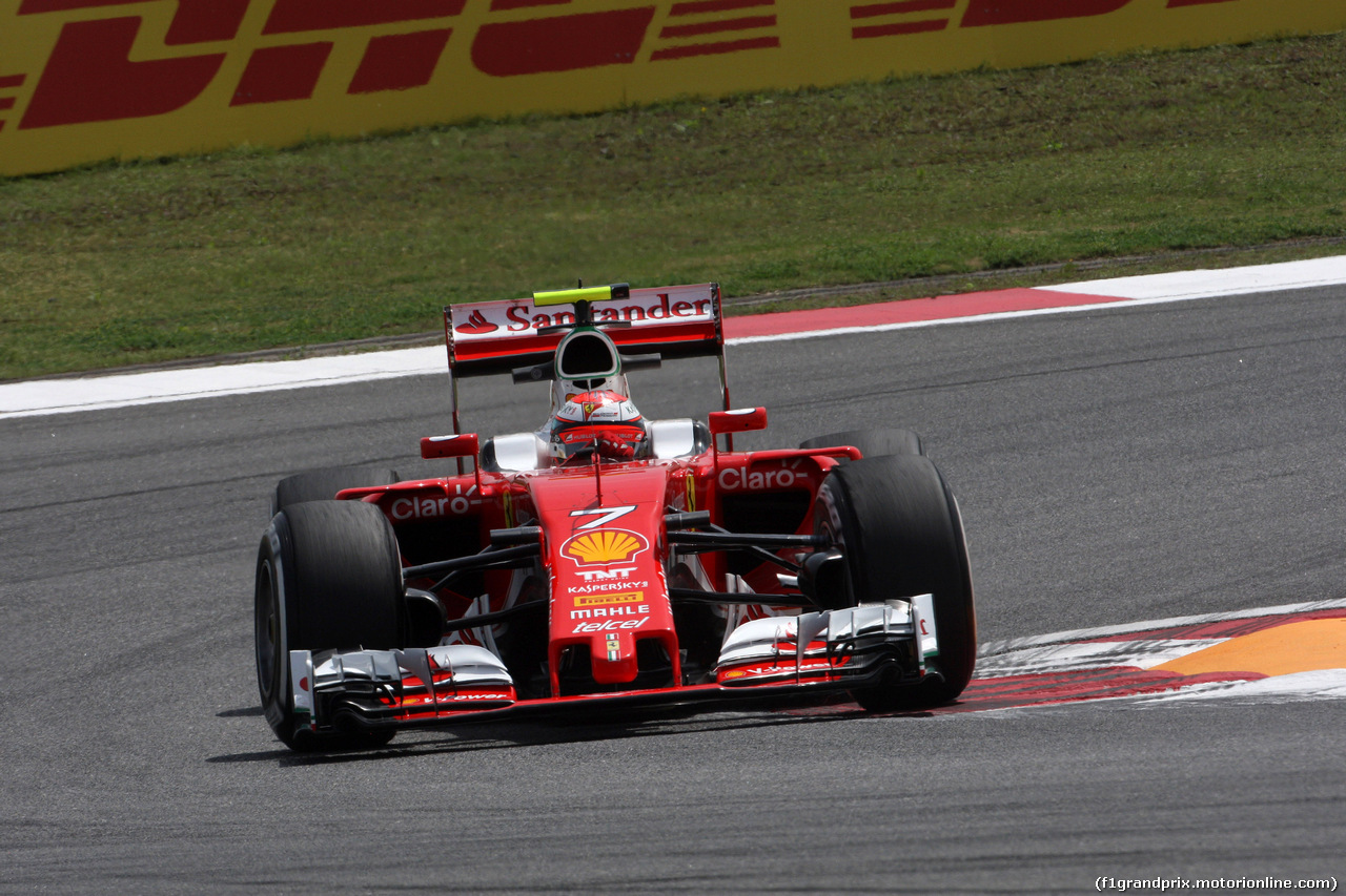 GP CINA, 15.04.2016 - Prove Libere 1, Kimi Raikkonen (FIN) Ferrari SF16-H