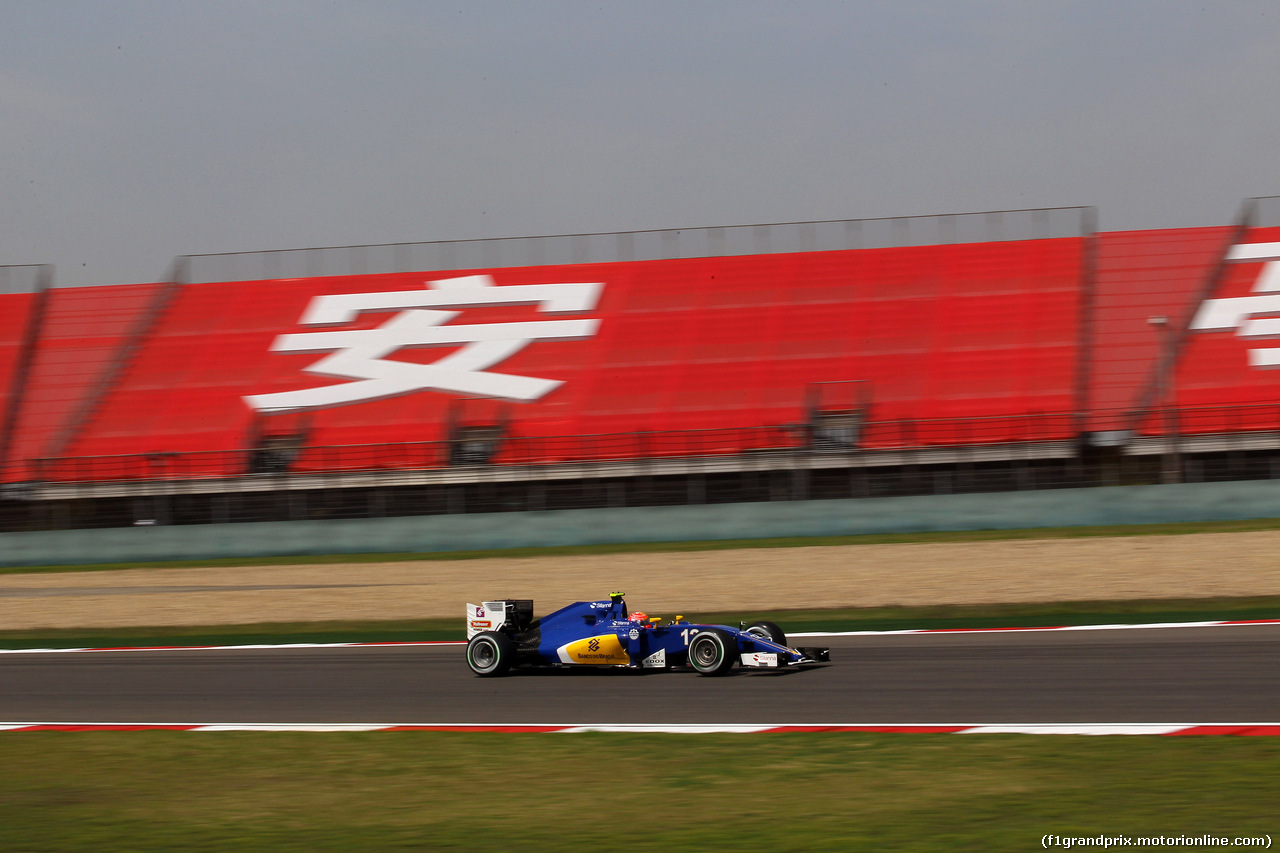 GP CINA, 15.04.2016 - Prove Libere 1, Felipe Nasr (BRA) Sauber C34
