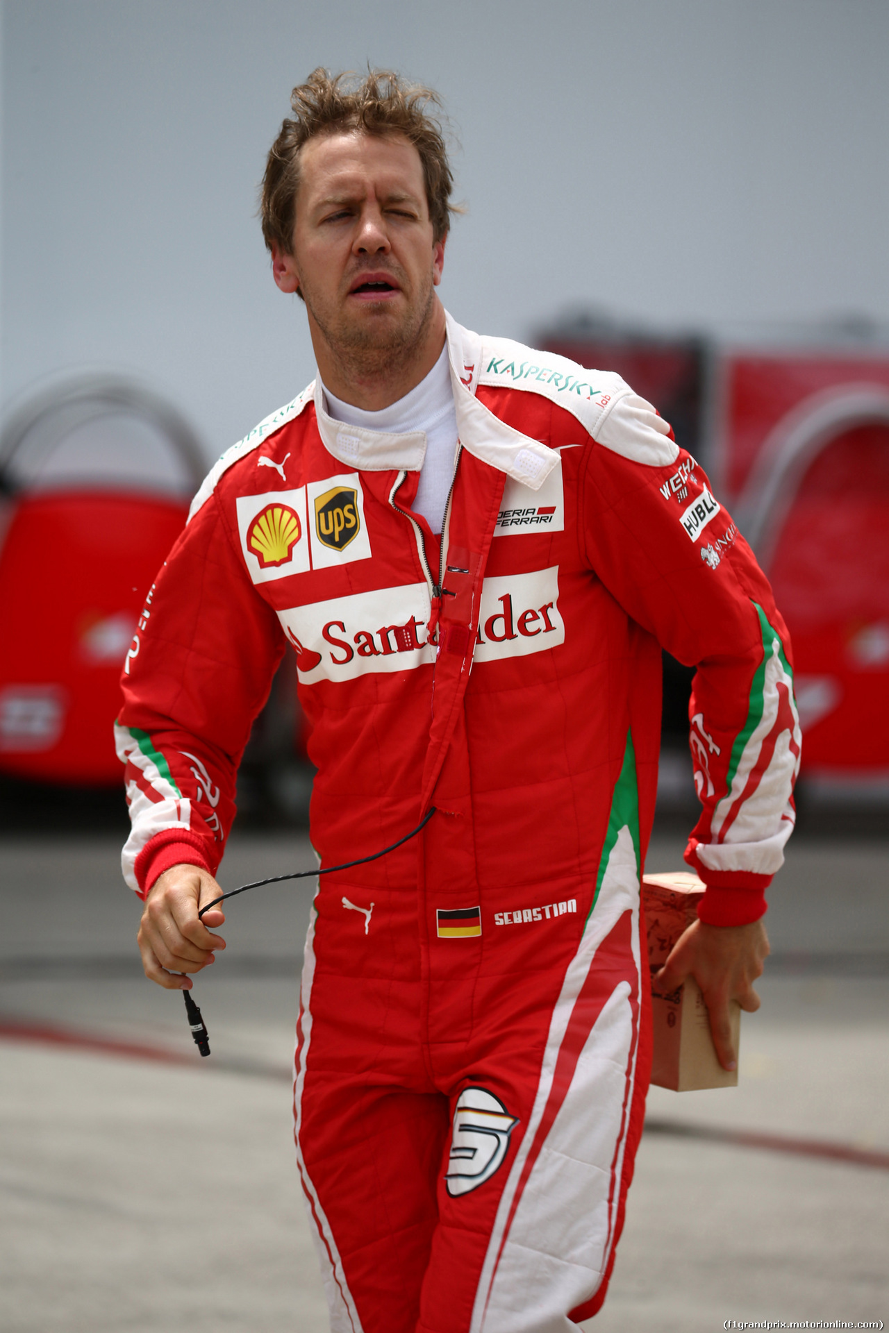 GP CINA, 15.04.2016 - Prove Libere 1, Sebastian Vettel (GER) Ferrari SF16-H