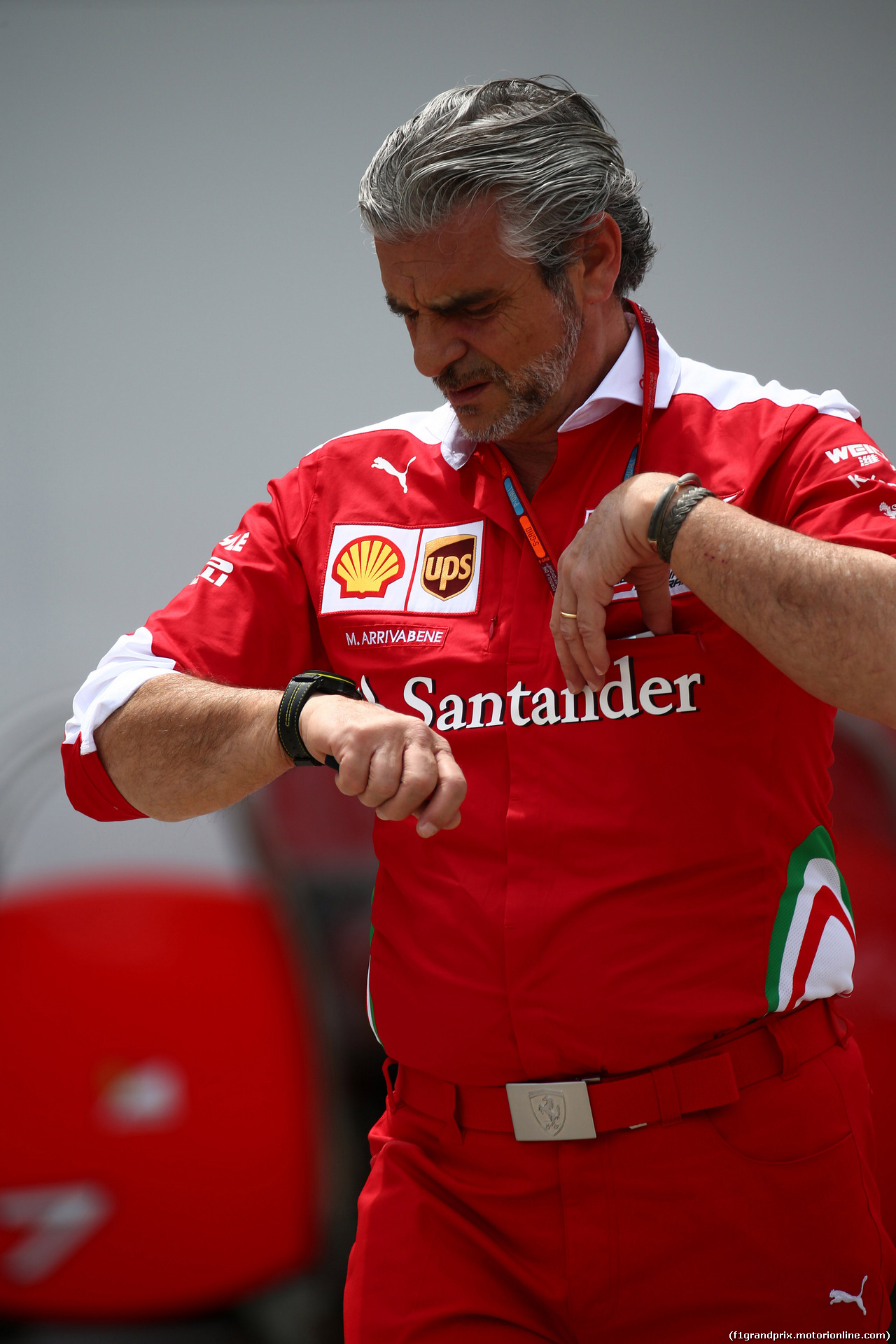 GP CINA, 15.04.2016 - Prove Libere 1, Maurizio Arrivabene (ITA) Ferrari Team Principal