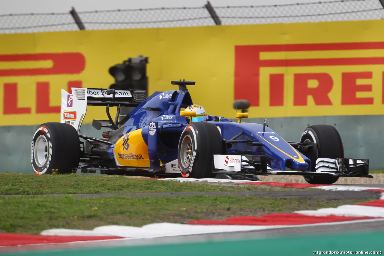 GP CINA, 15.04.2016 - Prove Libere 2, Marcus Ericsson (SUE) Sauber C34