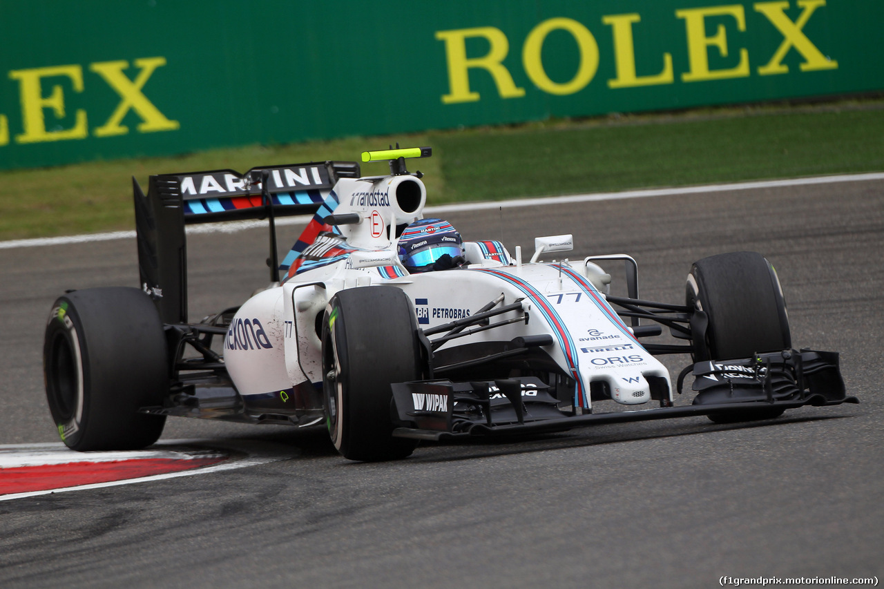GP CINA, 15.04.2016 - Prove Libere 2, Valtteri Bottas (FIN) Williams FW38