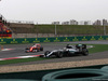 GP CINA, 15.04.2016 - Free Practice 2, Lewis Hamilton (GBR) Mercedes AMG F1 W07 Hybrid off track e Sebastian Vettel (GER) Ferrari SF16-H