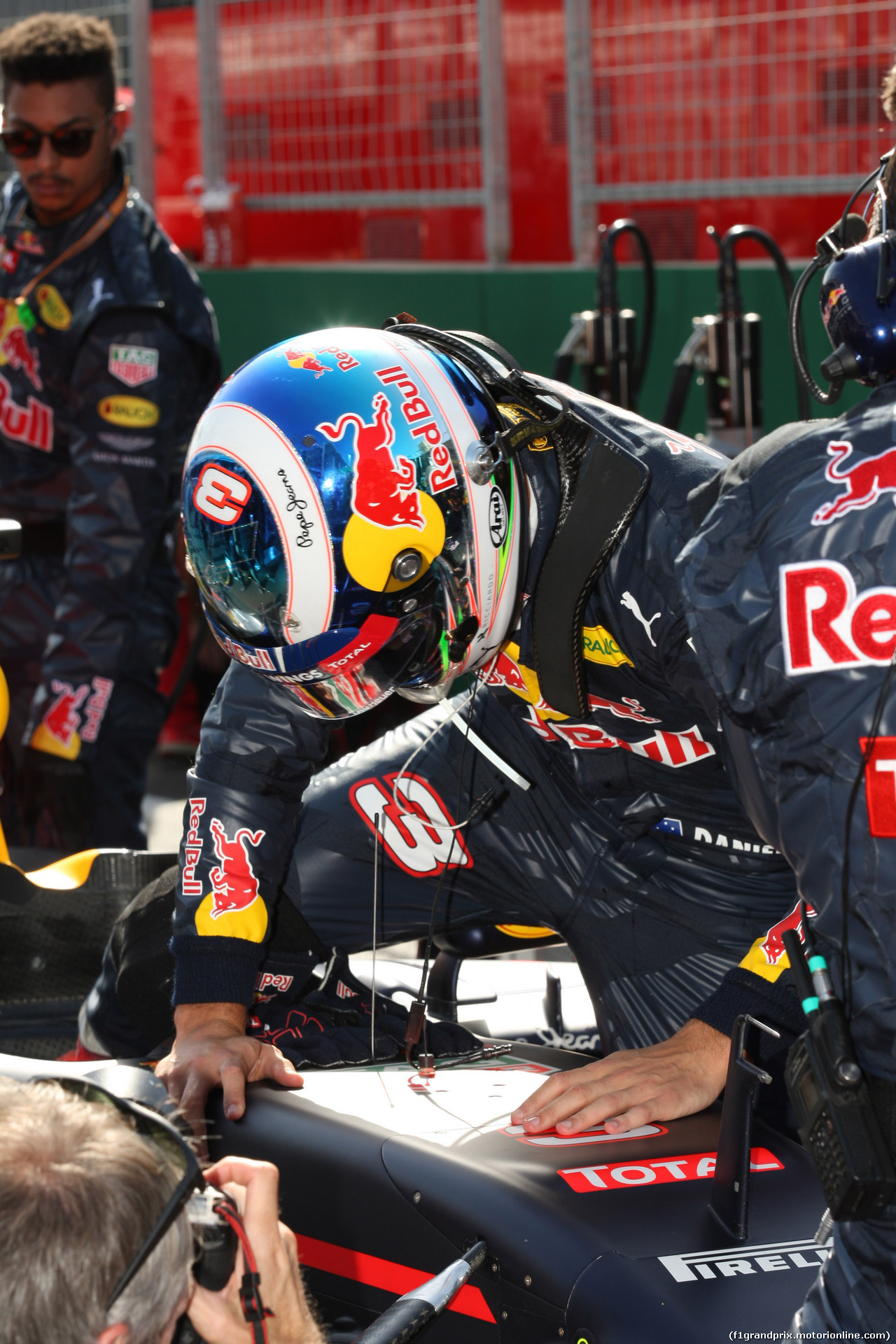GP EUROPA, griglia: Daniel Ricciardo (AUS) Red Bull Racing RB12