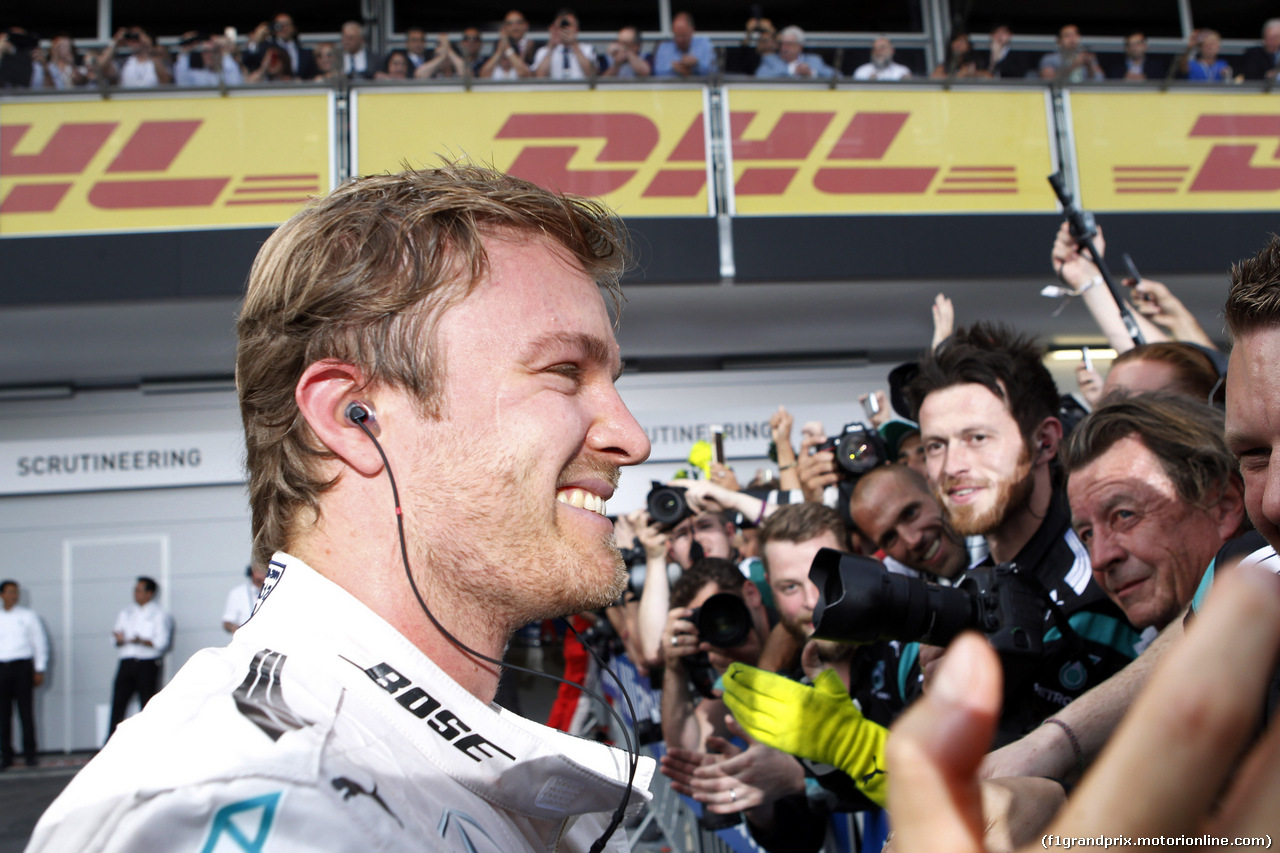 GP EUROPA, 19.06.2016 - Gara, Nico Rosberg (GER) Mercedes AMG F1 W07 Hybrid vincitore