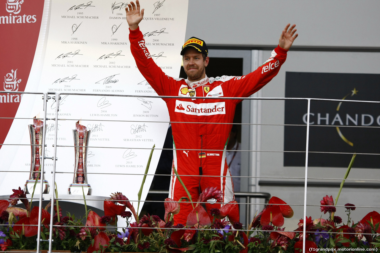 GP EUROPA, 19.06.2016 - Gara, secondo Sebastian Vettel (GER) Ferrari SF16-H