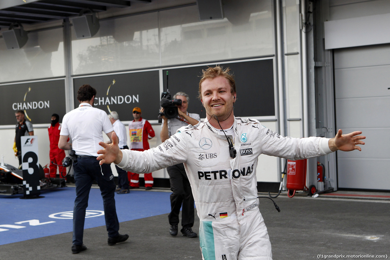 GP EUROPA, 19.06.2016 - Gara, Nico Rosberg (GER) Mercedes AMG F1 W07 Hybrid vincitore