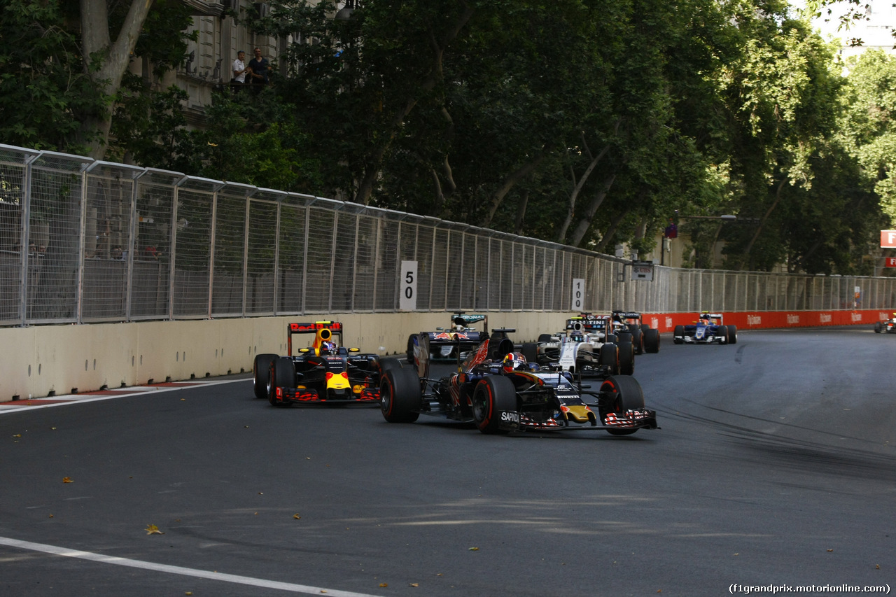 GP EUROPA, 19.06.2016 - Gara, Daniil Kvyat (RUS) Scuderia Toro Rosso STR11