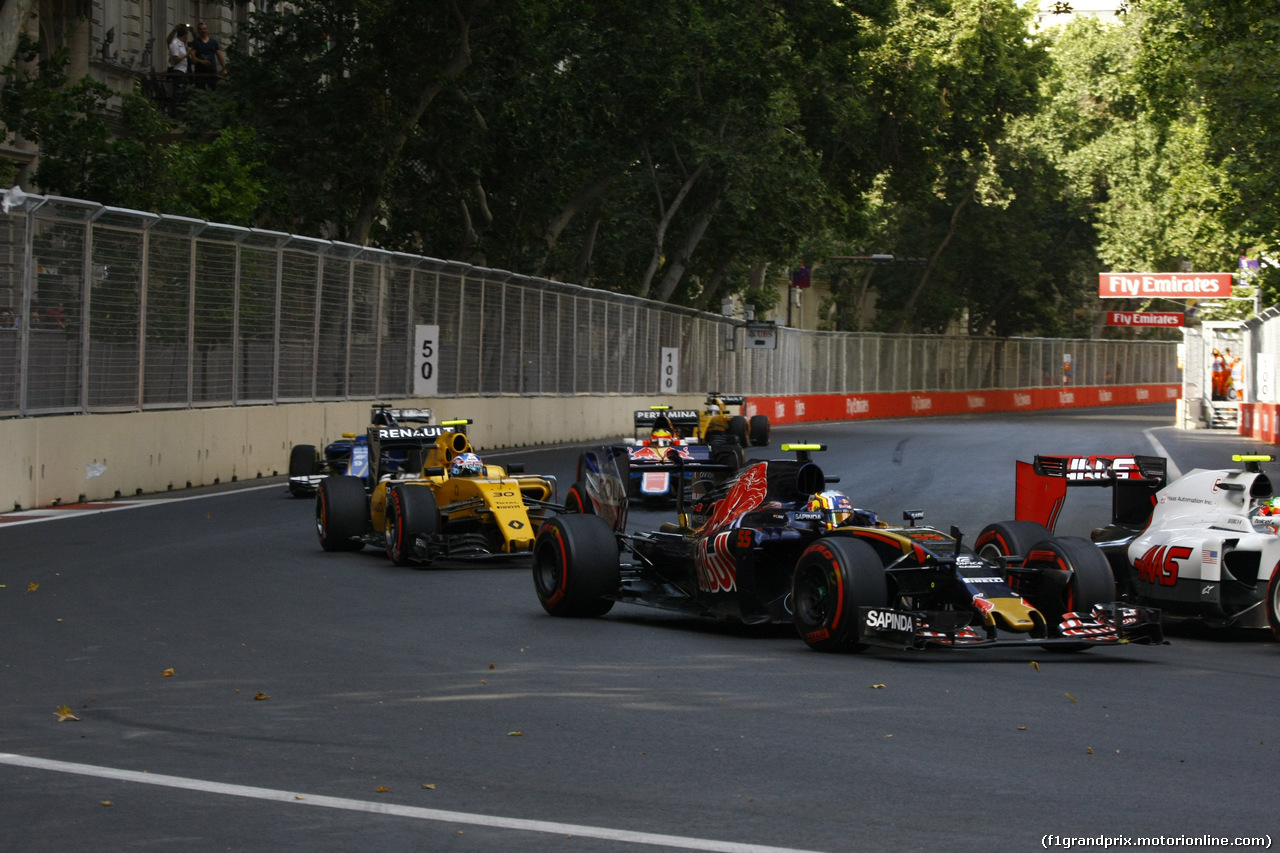 GP EUROPA, 19.06.2016 - Gara, Carlos Sainz Jr (ESP) Scuderia Toro Rosso STR11