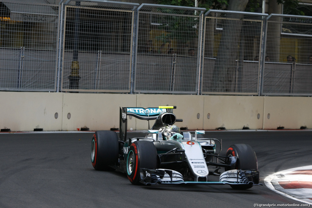 GP EUROPA, 19.06.2016 - Gara, Nico Rosberg (GER) Mercedes AMG F1 W07 Hybrid