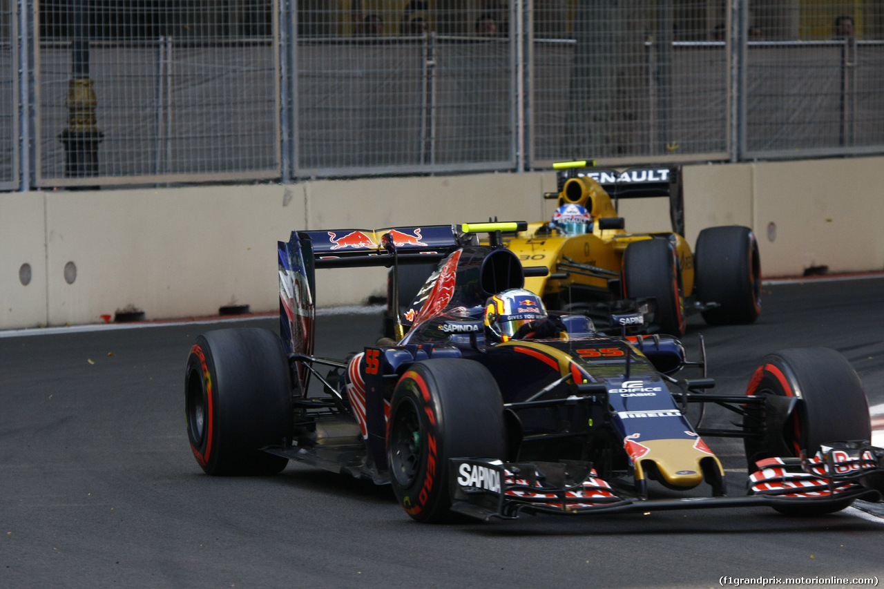 GP EUROPA, 19.06.2016 - Gara, Carlos Sainz Jr (ESP) Scuderia Toro Rosso STR11