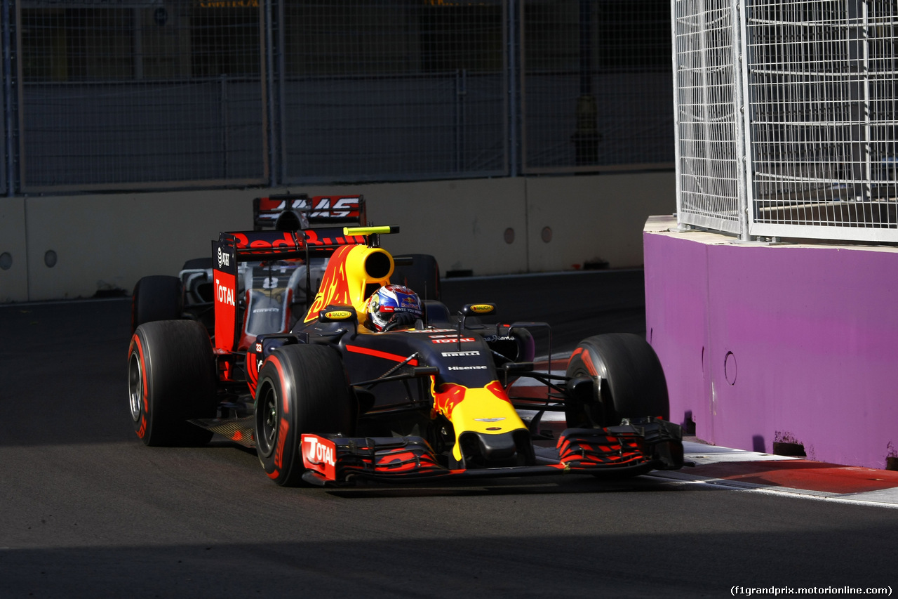 GP EUROPA, 19.06.2016 - Gara, Max Verstappen (NED) Red Bull Racing RB12