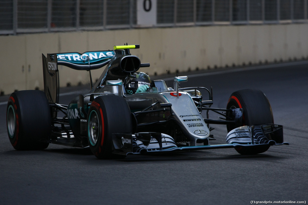 GP EUROPA, 19.06.2016 - Gara, Nico Rosberg (GER) Mercedes AMG F1 W07 Hybrid