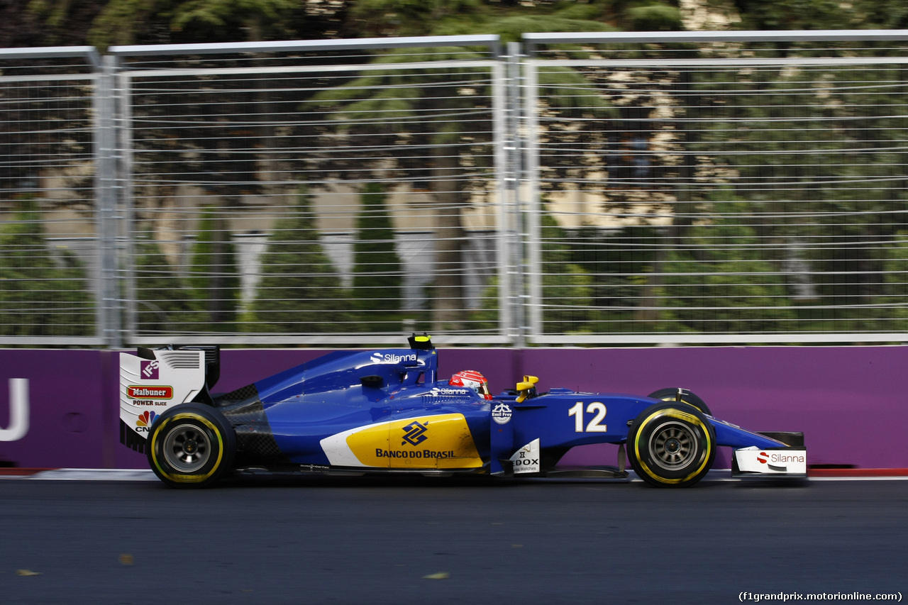GP EUROPA, 19.06.2016 - Gara, Felipe Nasr (BRA) Sauber C34