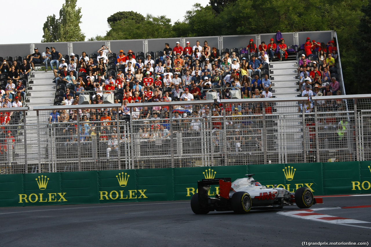 GP EUROPA, 19.06.2016 - Gara, Romain Grosjean (FRA) Haas F1 Team VF-16