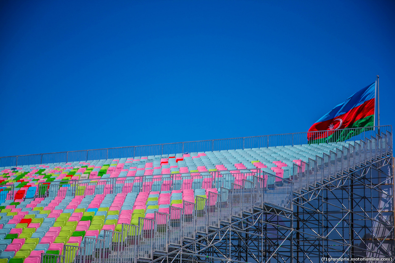 GP EUROPA, Baku city circuit Atmosfera.