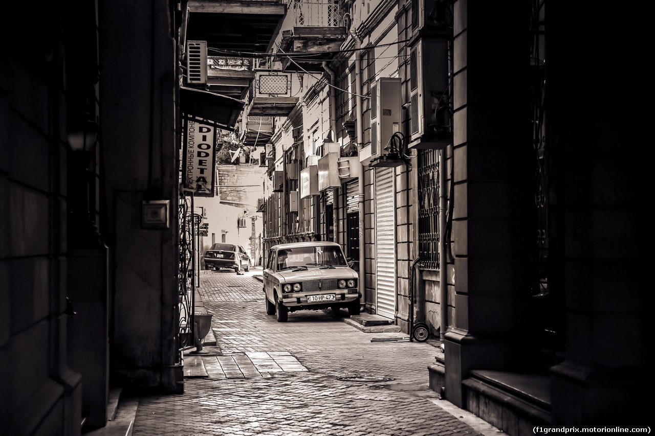 GP EUROPA, Baku city life.