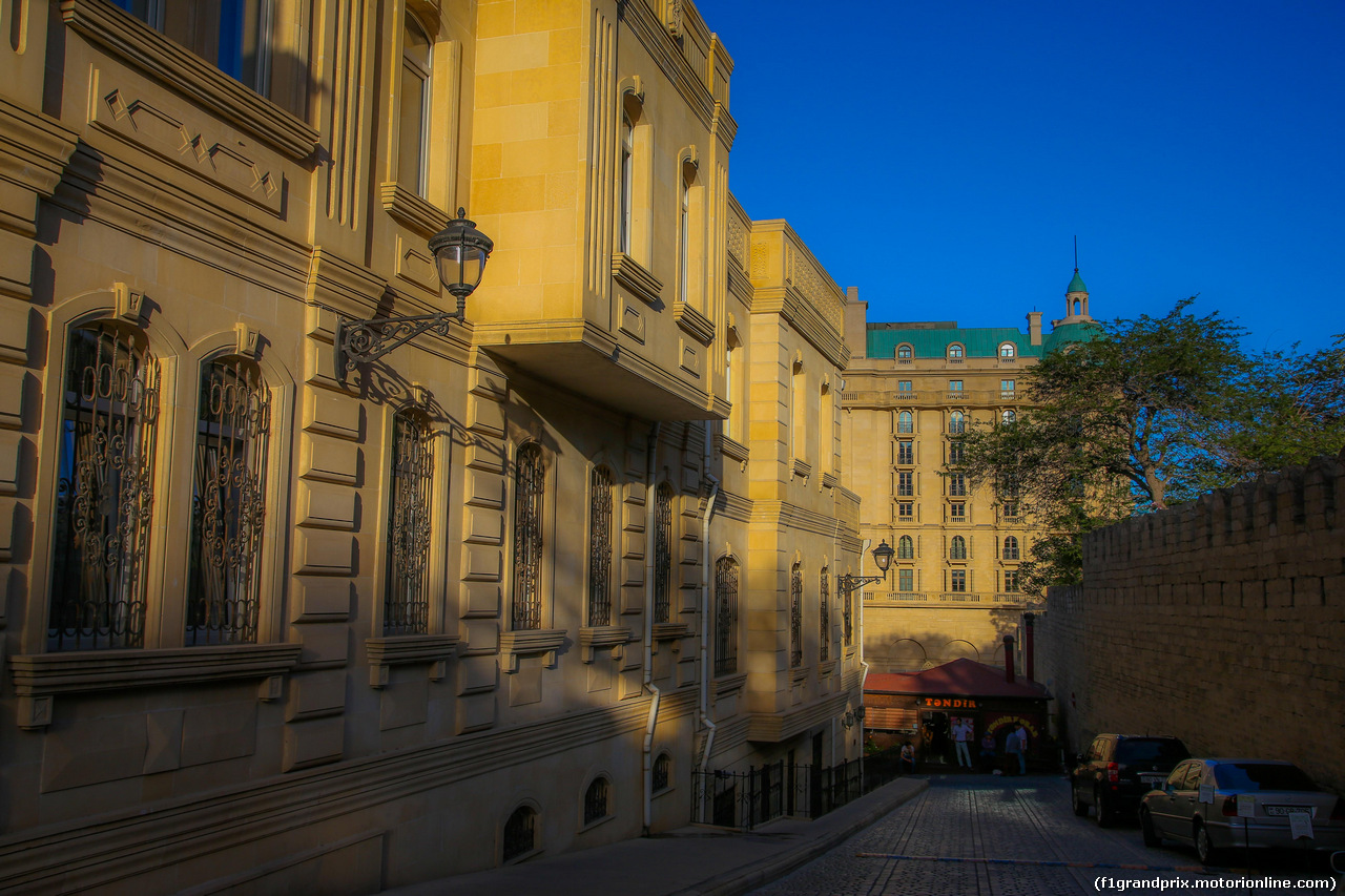 GP EUROPA, Baku old town.
