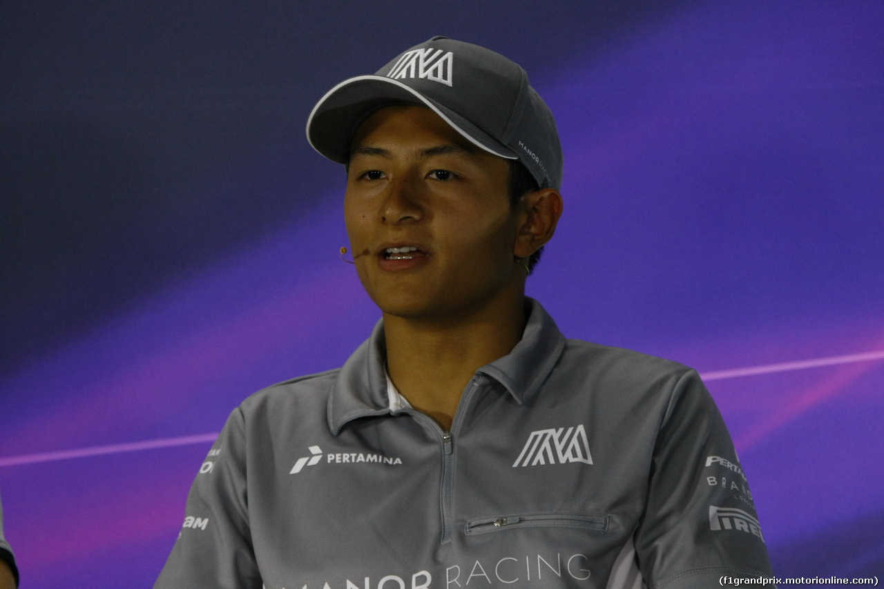 GP EUROPA, Rio Haryanto (IDN) Manor Racing MRT05